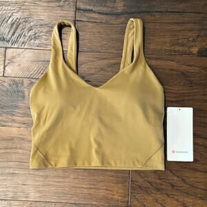 Lululemon Women's Size 6 Align Tank Allspice Padded NWT Light Support A/B Cup